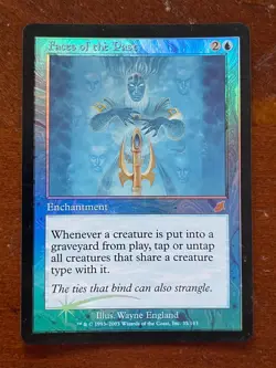 MTG Magic The Gathering Faces of the Past FOIL Scourge NM- - Image 1