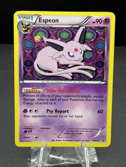 Pokemon TCG Espeon BW92 Black & White Promos Holo Black Star LP - Image 1