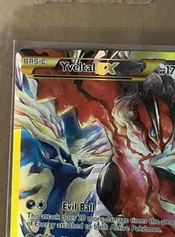 Pokemon TCG Yveltal EX XY150a Black Star Promo Alternate Art Holo LP - Image 5