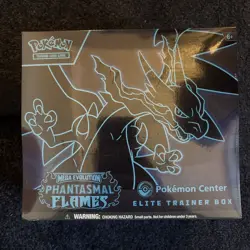 Pokemon Mega Evolution Phantasmal Flames Pokemon Center Elite Trainer Box ETB - Image 1