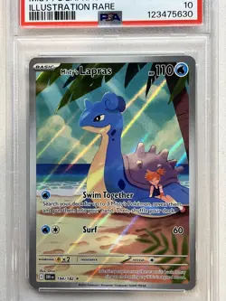 PSA 10 Misty's Lapras #194/182 - Destined Rivals Pokemon TCG - Image 3