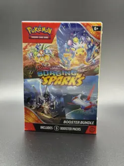 Pokemon TCG SV Surging Sparks Booster Bundle 6 packs FACTORY SEALED - Image 1