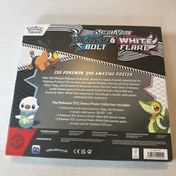 POKEMON BLACK BOLT WHITE FLARE POSTER COLLECTION BOX SEALED - Image 2