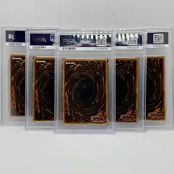 FULL SET 2002 LOB Exodia The Forbidden One Unlimited PSA 8 - GREAT GIFT - Image 3