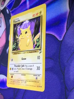 Pikachu 87/130 - Base Set 2 - Vintage WOTC Pokemon Card - NM Near Mint - Image 3