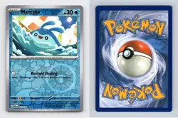 Mantyke #39/182 SV Paradox Rift 2023 Reverse Holo Common Pokemon TCG Card - Image 1