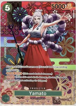 ONE PIECE Card Game - Yamato (SP) OP01-121 Op05 English - Image 1