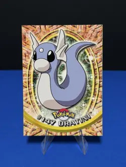2000 Topps Pokemon TV Animation Edition Series 3 Non Holo #147 Dratini - NM - Image 1