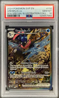 PSA 10 - KINGDRA GRENINJA EX - SVP 131 132 - PREMIUM COLLECTION SV PROMO ENG SEQ - Image 4