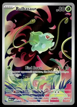 Pokemon TCG ME01: Mega Evolution #133/132 Bulbasaur NM - Image 1