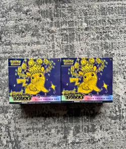 Pokemon TCG Surging Sparks Sealed Pokemon Center ETB - IN HAND - Image 1