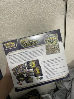 Pokemon TCG Surging Sparks Sealed Pokemon Center ETB - IN HAND - Image 4