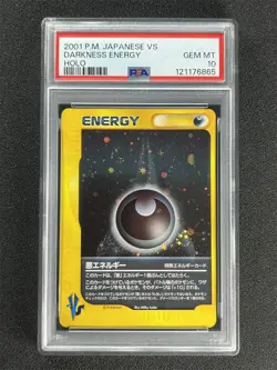 2001 Pokemon Japanese Vs Darkness Energy Holo PSA 10 GEM MT - Image 1