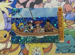 Pokemon Vintage Pocket Monsters Vending HOLO Prism Sticker 1999 Bandai Nintendo - Image 1