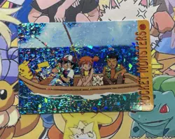Pokemon Vintage Pocket Monsters Vending HOLO Prism Sticker 1999 Bandai Nintendo - Image 2