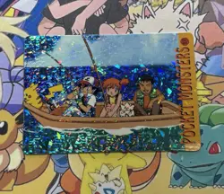 Pokemon Vintage Pocket Monsters Vending HOLO Prism Sticker 1999 Bandai Nintendo - Image 3
