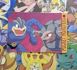 Pokemon Vintage Pocket Monsters Vending HOLO Prism Sticker 1999 Bandai Nintendo - Image 5