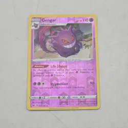 Pokemon TCG Gengar 085/202 Reverse Holo Sword & Shield Base Set - Image 2