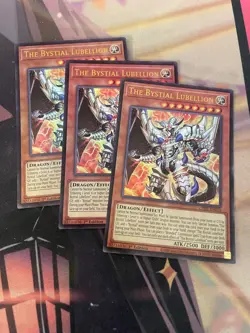 YUGIOH - THE BYSTIAL LUBELLION X3 - ULTRA RARE - CH01 - NM - 1ST ED - Image 1