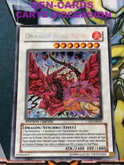 CARTE Yu Gi Oh DRAGON ROSE NOIRE CT05-FR003 - Image 1