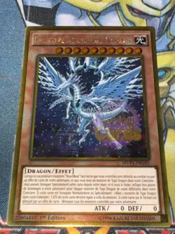 CARTE Yu Gi Oh DRAGON BLANC AUX YEUX PROFONDS MVP1-FRG05 - Image 1