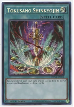 Yugioh Tokusano Shikyojin - DUNE-EN064 - Secret Rare 1St Edition - NM/M - Image 1