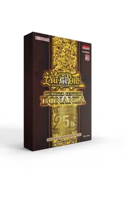 Yugioh Quarter Century BONANZA 5 Pack 1st Edition Factory Sealed - Image 1