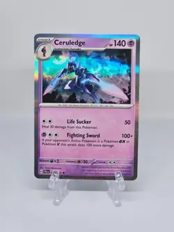 098/193 CERULEDGE | RARE HOLO | PALDEA EVOLVED POKEMON CARD - Image 1