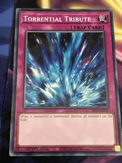 Torrential Tribute - SR14-EN037 Common 1st Ed Yugioh Card - Image 1