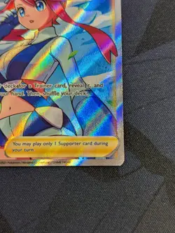 Pokemon TCG Skyla Full Art Card NM Shining Fates 072/072 - Image 5