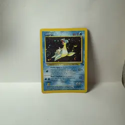 Pokemon Card - Lapras Fossil Italian 10/62 Holo Rare SWIRL - Image 2