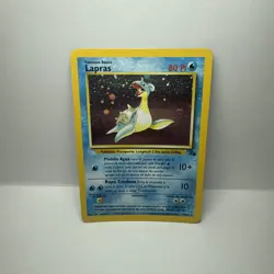 Pokemon Card - Lapras Fossil Italian 10/62 Holo Rare SWIRL - Image 3