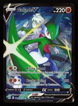 Gallade V TG19/TG30 Ultra Rare Lost Origin Trainer Gallery Pokemon Card - Image 1