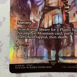 Newfound Adventure (0045) Farseek, Final Fantasy FCA, Magic MTG, FOIL - Image 3