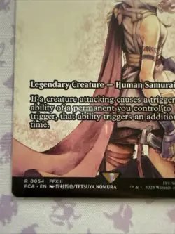 Lightning, Lone Commando (Showcase) 54 MTG Final Fantasy: Through the Ages (FCA) - Image 2