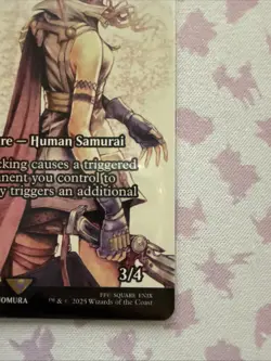 Lightning, Lone Commando (Showcase) 54 MTG Final Fantasy: Through the Ages (FCA) - Image 3