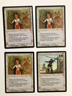 Icatian Javelineers (4) Mixed Fallen Empires LP MTG Magic the Gathering - Image 2