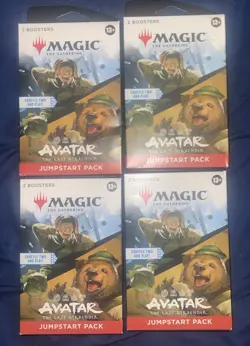 MTG Magic The Gathering Avatar 8 Booster Jumpstart Pack Lot of 4 - Image 1