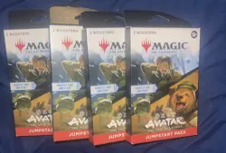 MTG Magic The Gathering Avatar 8 Booster Jumpstart Pack Lot of 4 - Image 3