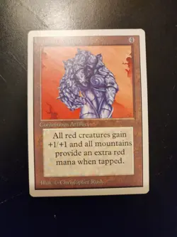 Gauntlet of Might Magic: The Gathering MTG x1 Unlimited Edition Lightly Played - Image 1