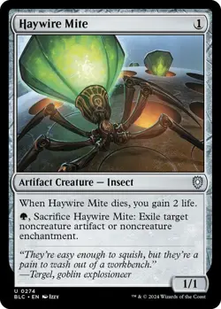 MTG Bloomburrow Commander - Haywire Mite - Image 1