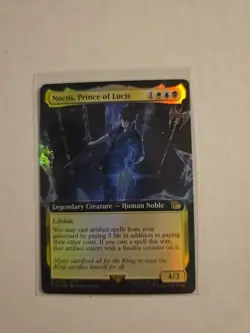 MTG Foil Noctis, Prince of Lucis Extended Art 500 Borderless Final Fantasy - Image 1