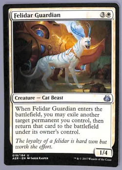 Felidar Guardian - 19 - Aether Revolt (AER) MTG - Image 1