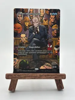 Clever Impersonator (Borderless) - MAR 0008 MTG Magic The Gathering - Image 1