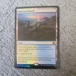 MTG Deserted Beach Foil Innistrad: Midnight Hunt - Image 1