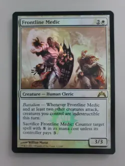 MTG Frontline Medic Gatecrash Foil Rare - Image 1