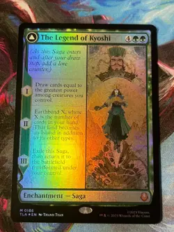 Prerelease FOIL THE LEGEND OF KYOSHI mtg NM The Last Airbender Mythic (#01) - Image 1