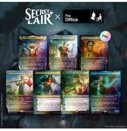 Secret Lair Magic The Gathering The Office Dwights Destiny Traditional Foil NEW - Image 1
