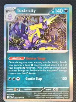 4x Toxtricity 068/094 Playset x4 Phantasmal Flames Pokemon TCG NM EN PFL Holo - Image 2