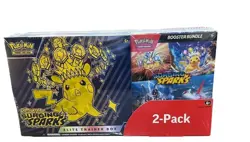 Pokemon SURGING SPARKS Elite Trainer Box ETB&Booster Bundle Costco 2 Pack SEALED - Image 1